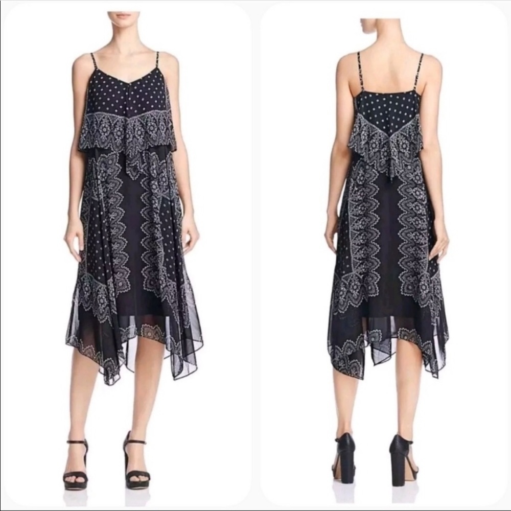 Nanette Lepore handkerchief hem bandana dress (6)